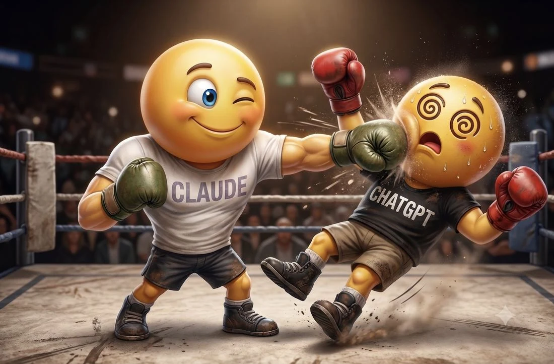 Claude kontra ChatGPT