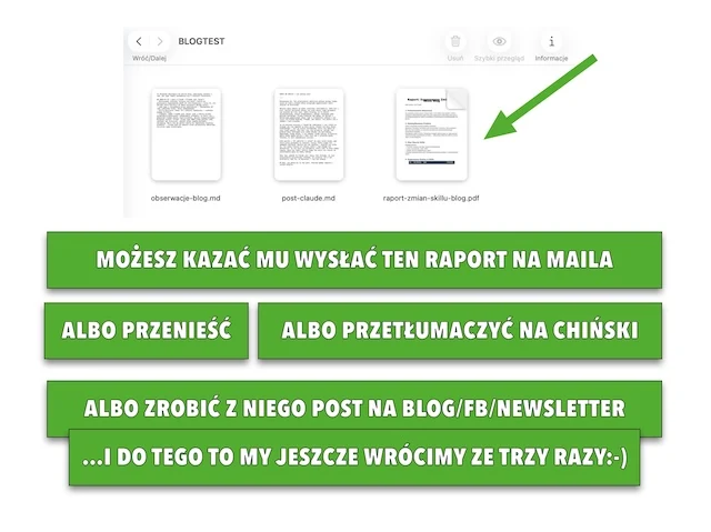 Screen lekcji