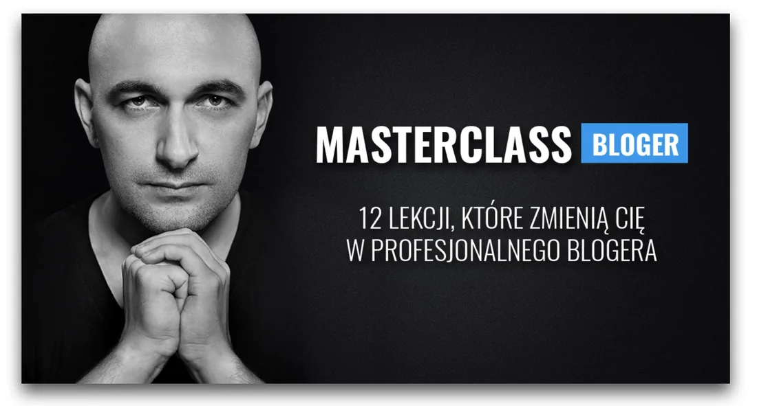 MasterClass Bloger — baner szkolenia